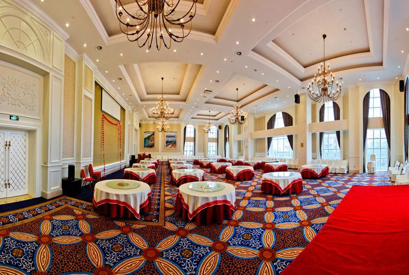 Blue Sky Hotel Yantai Exterior foto