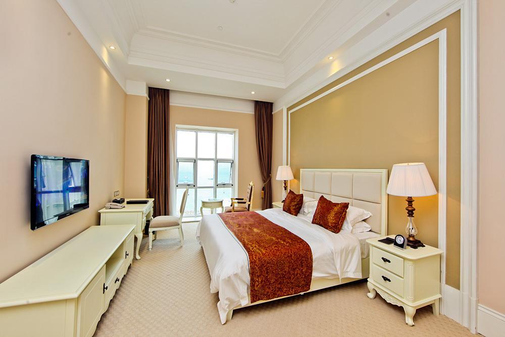 Blue Sky Hotel Yantai Zimmer foto