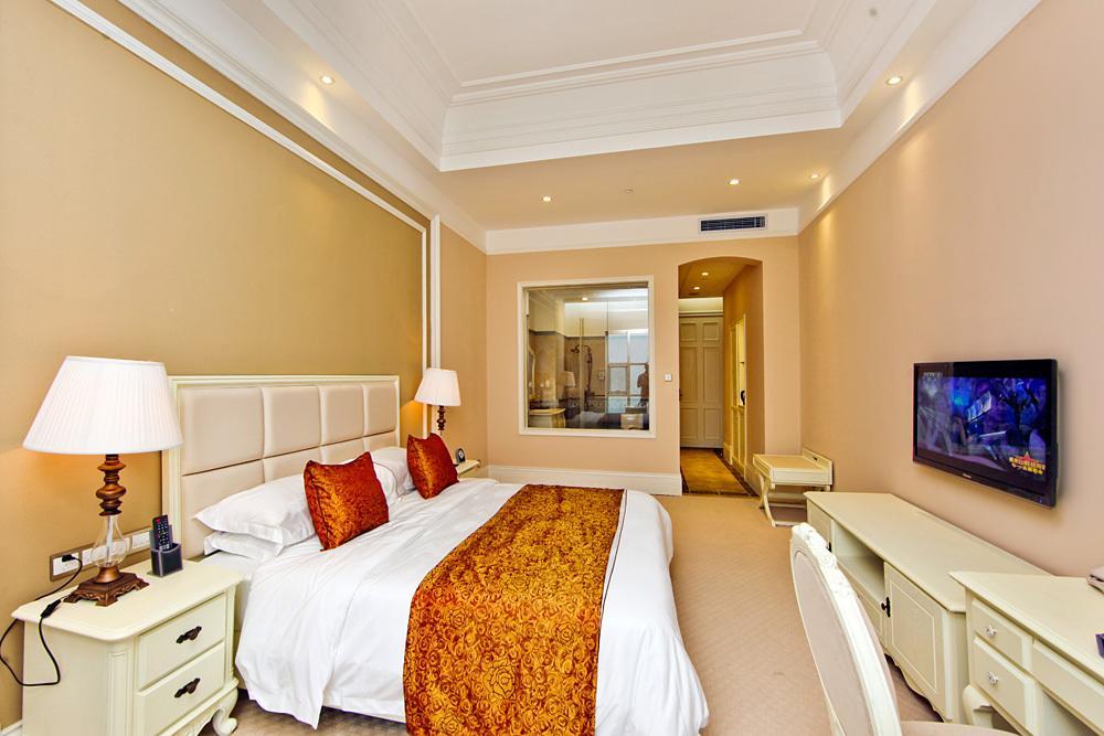 Blue Sky Hotel Yantai Zimmer foto